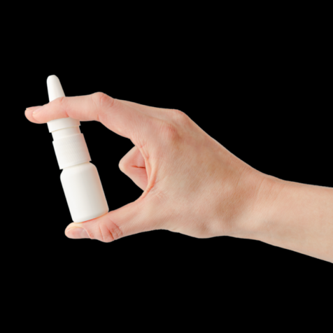 Peptide nasal spray as part of a non-injection protocol for adults over 40
