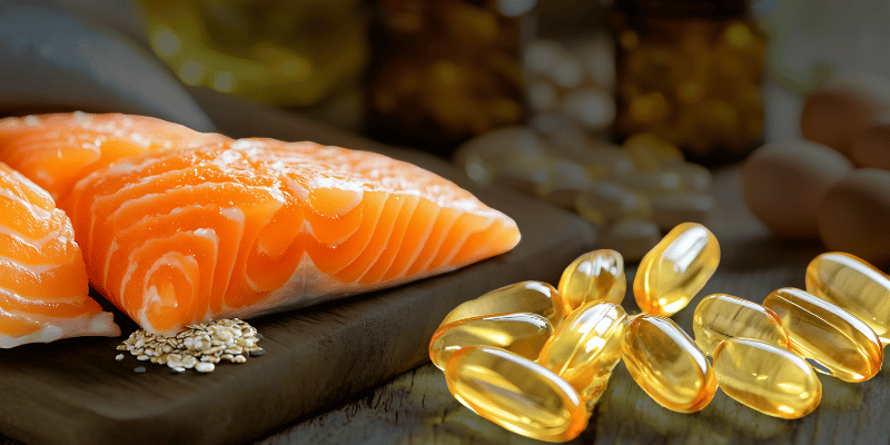 nutrient-dense meal supporting cortisol regulation through balanced nutrition