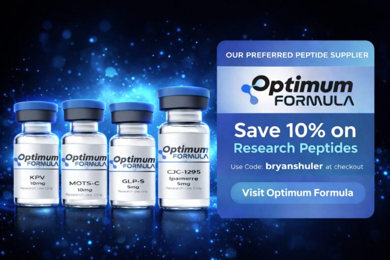 Research peptides for recovery and tissue repair – educational discussion only